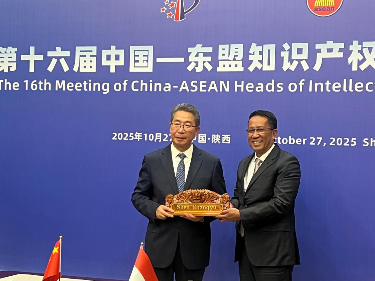 Galang Dukungan Inisiasi Indonesia Tentang Royalti, Menkum Supratman Bertemu Perwakilan China-ASEAN di Xi’an China