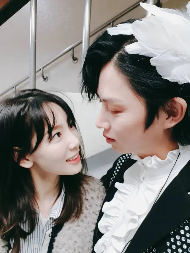 Kim Heechul dan Taeyeon SNSD (Instagram/ kimheenim)
