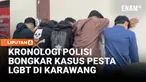 Polisi mengamankan lima orang terkait video viral yang memperlihatkan sebuah pesta LGBT di tempat hiburan malam (THM) di Kabupaten Karawang, Jawa Barat. Mereka diamankan di sejumlah lokasi berbeda di wilayah Karawang, Cikarang, dan Bekasi.