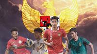 Timnas Indonesia - Barnabas Sobor, Alfredo Tata, Ahmad Rusadi, M. Akrom (Bola.com/Adreanus Titus)