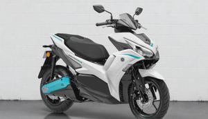 Yamaha Aerox Listrik Diperkenalkan, Sekali Cas Tembus 106 Km (BikeWale)
