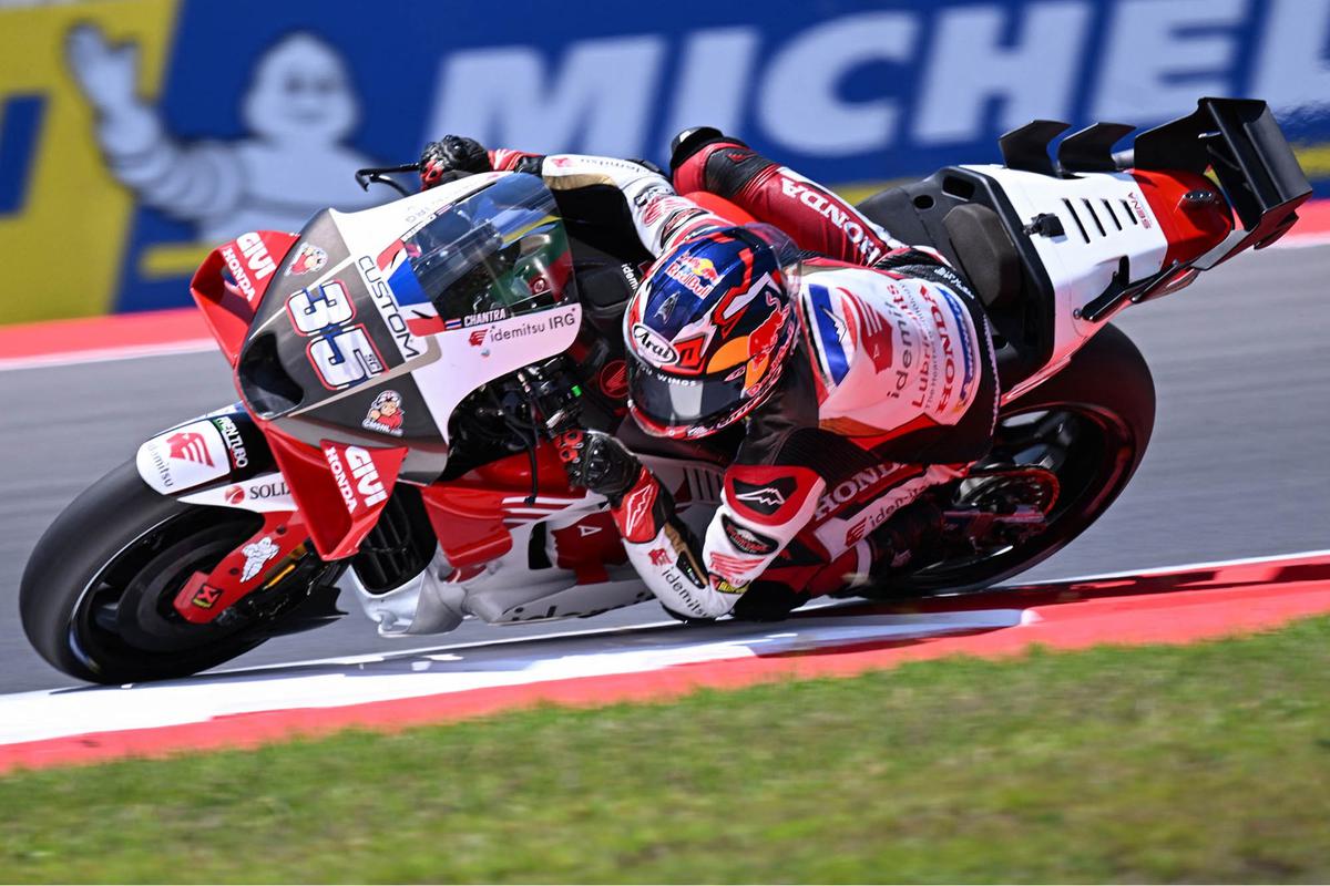 FOTO:  Bezzecchi Raih Pole Position di MotoGP Mandalika