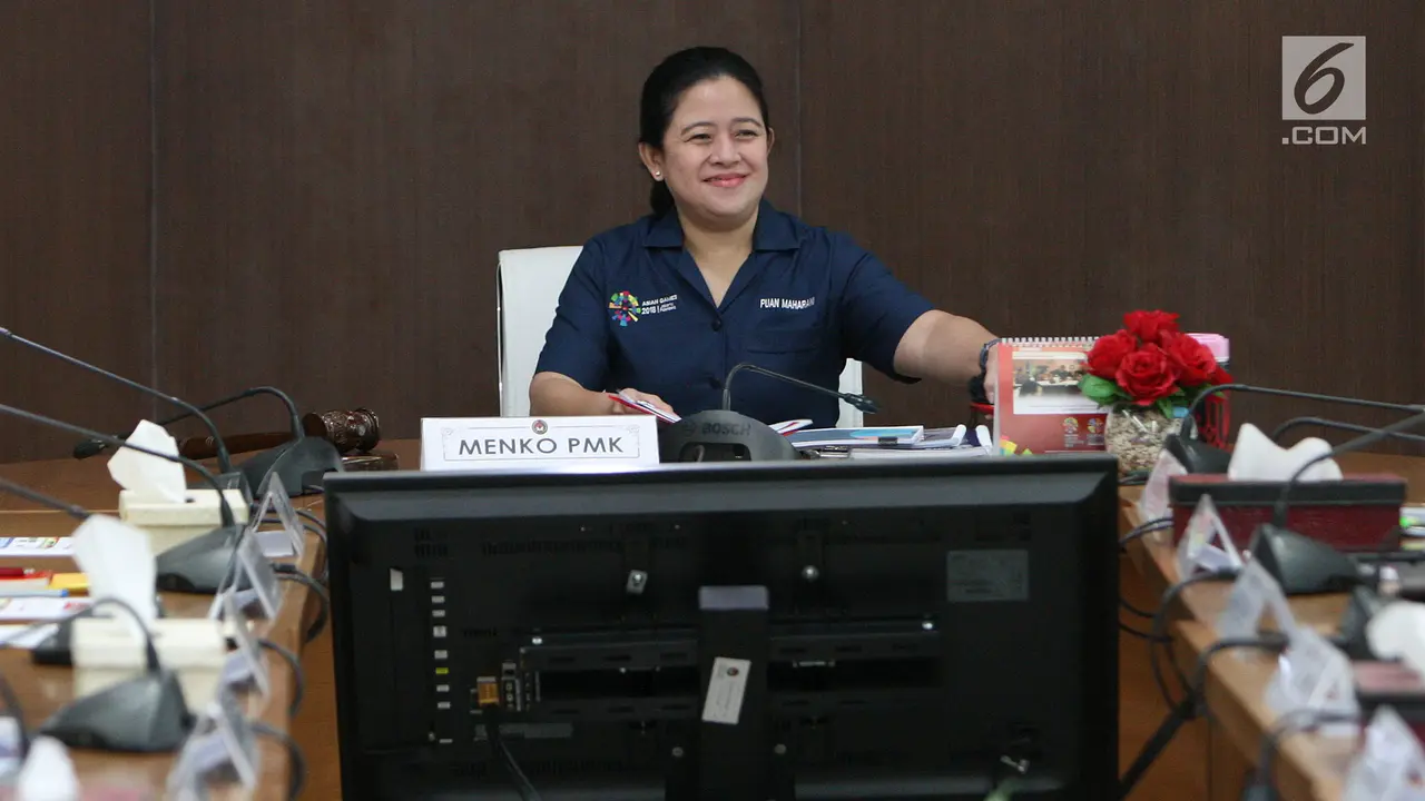 Menko Puan Gelar Rapat Persiapan Jelang Asian Games 2018