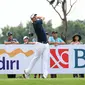 Justin Rose sementara memimpin perolehan skor terendah dengan 62 (10-di bawah par) pada hari pertama turnamen Indonesian Masters 2017.  (ist)