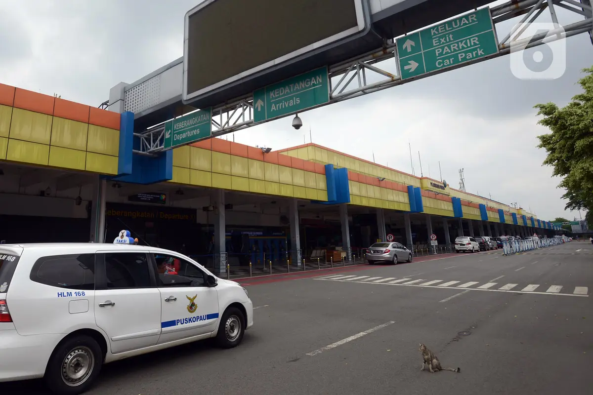 Jumlah Penumpang di Bandara Halim Berangsur Normal pada H+4 Lebaran