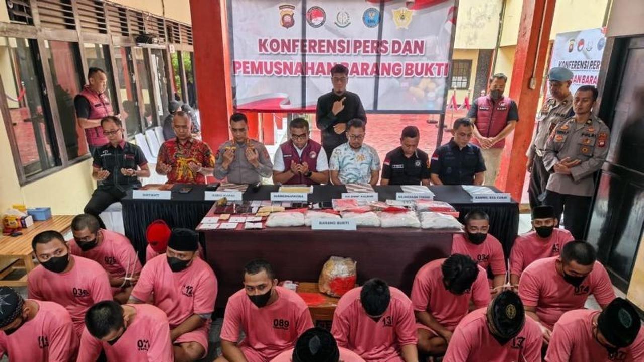 Polda Kalbar Ungkap 24 Kasus Narkotika, Selamatkan Puluhan Ribu Jiwa dari Bahaya Narkoba