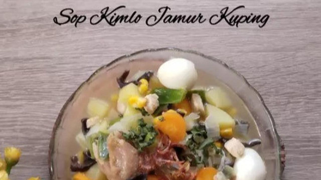 Sop Kimlo Jamur Kuping