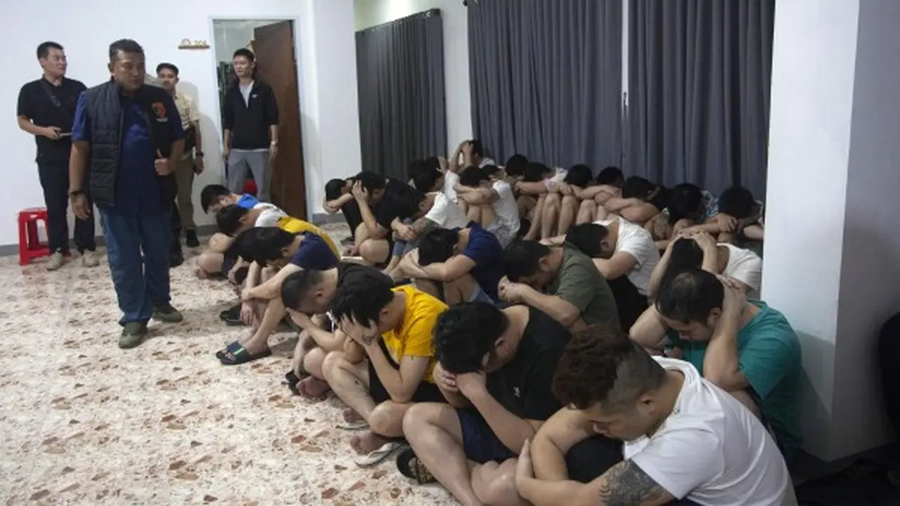 88 WNA China ditangkap di Batam