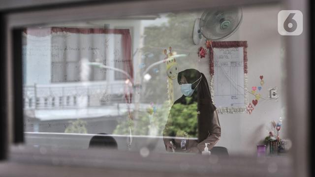 FOTO: Antusiasme Siswa SD Ikuti Uji Coba Sekolah Tatap Muka