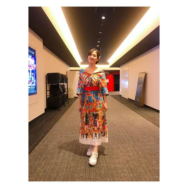 Gaya Zara JKT48 di Kyoto International Film And Art Festival (sumber: instagram/@jkt48.zara)