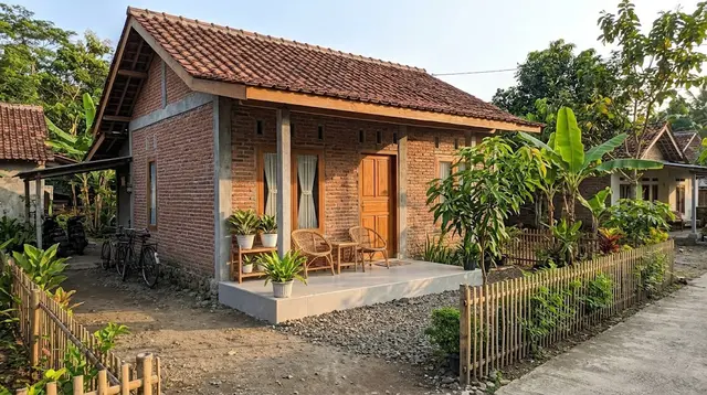 9 Model Rumah Desa Low Budget yang Tetap Terlihat Rapi, Simpel tapi Tetap Menarik
