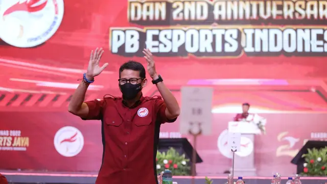 Dewan Pembina Pengurus Besar Esports Indonesia (PBESI), Sandiaga Uno