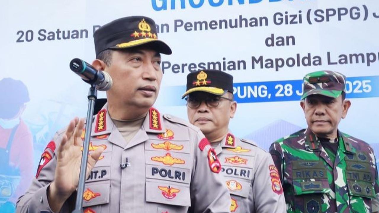 VIDEO: Depan Jenderal Agus, Kapolri Listyo Beri Laporan Penting Soal Perang! Peserta Rapat Terdiam