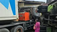Kecelakaan Beruntun di Deli Serdang Bikin 4 Rumah dan Gedung Sekolah Rusak