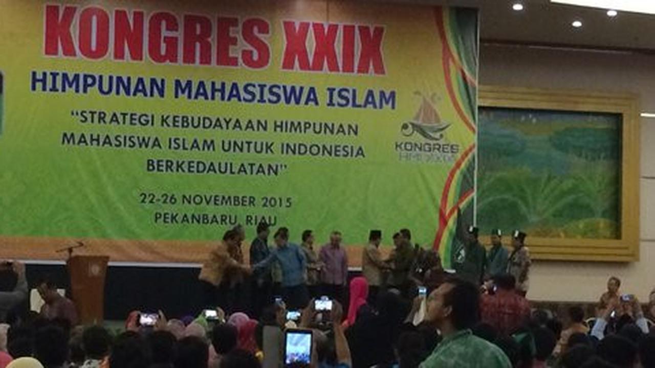 Polisi kumpulkan para petinggi di Riau bahas penghentian kongres HMI