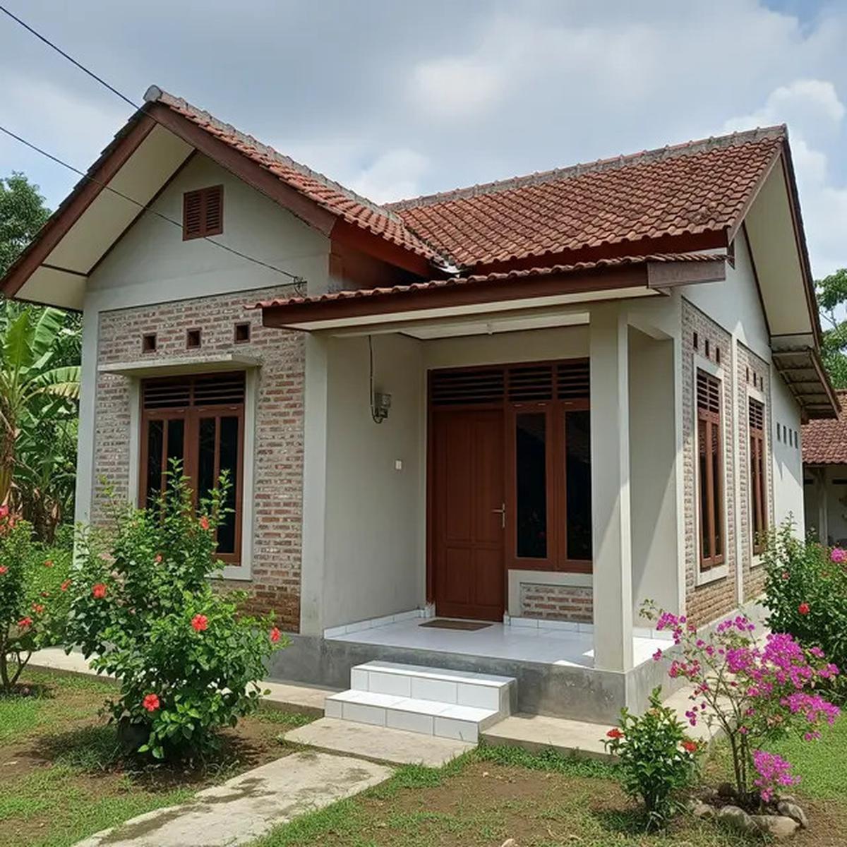 9 Desain Rumah Sederhana 1 Lantai di Lahan Terbatas Budget 100 Juta, Hunian Nyaman