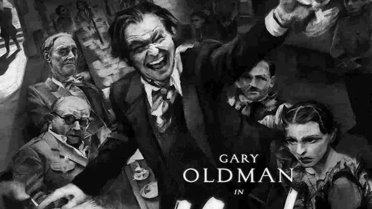 Gary Oldman dalam Mank. (Foto: Dok. Netflix/ IMDb)