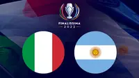 Finalissima - Timnas Italia Vs Timnas Argentina (Bola.com/Adreanus Titus)