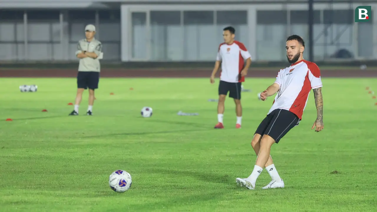 Official Training Timnas Indonesia jelang laga kualifikasi Piala Dunia 2026 menghadapi Australia