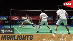 Berita video highlights final All England 2020 nomor ganda putra, di mana wakil Indonesia, Marcus Gideon / Kevin Sanjaya, takluk dari pasangan Jepang, Hiroyuki Endo / Yuka Watanabe, di Birmingham Arena, Minggu (15/3/2020).