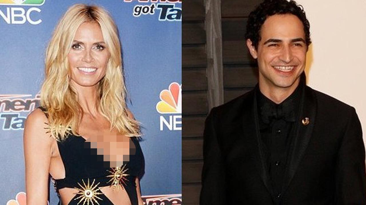 Heidi Klum dan Zac Posen (Aceshowbiz)