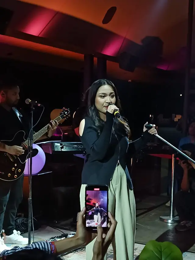 Bernadya di acara #IniSpotifyAku