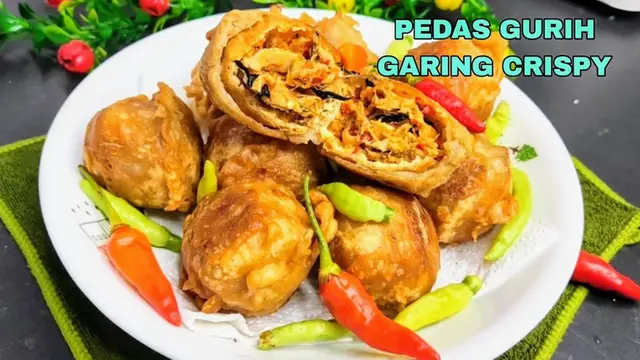 Tahu isi ayam suwir pedas (Foto: YouTube Resep Merakyat)