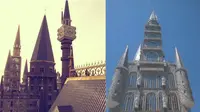 Bangunan Universitas di Cina Mirip Sekolah Sihir Hogwarts