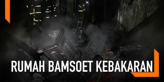 VIDEO: Rumah Ketua DPR Bambang Soesatyo Terbakar