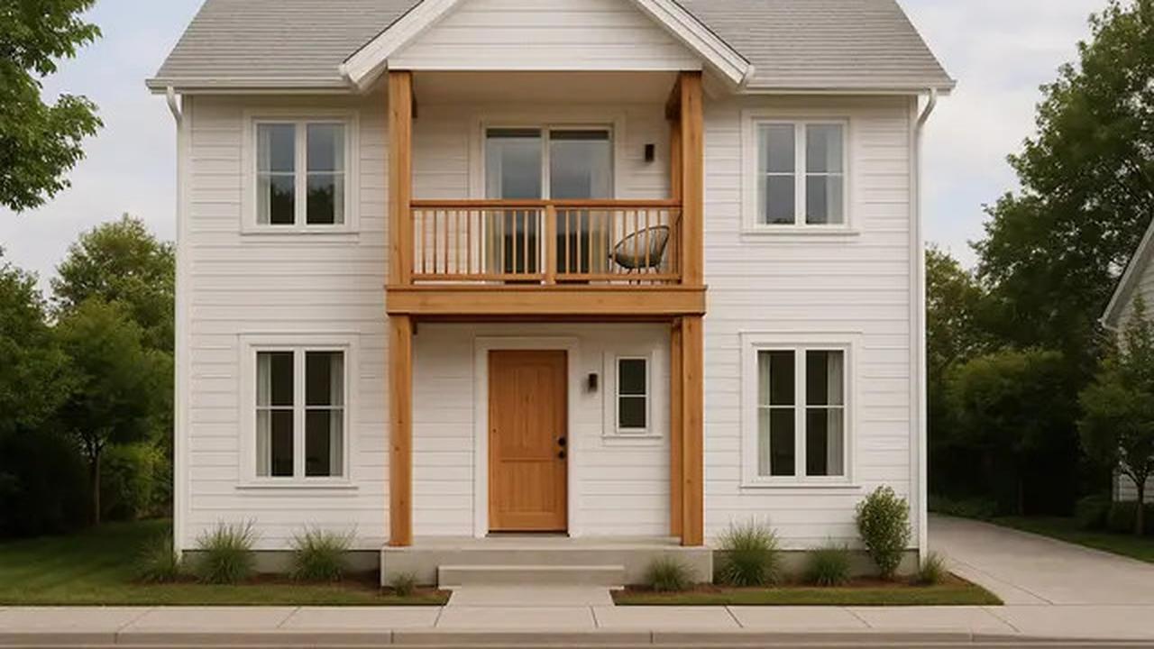 7 Desain Rumah 6x12 2 Lantai dengan 3 Kamar, Nyaman untuk Keluarga Modern