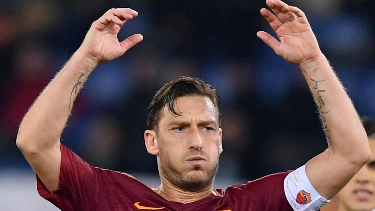 Raja AS Roma Francesco Totti.