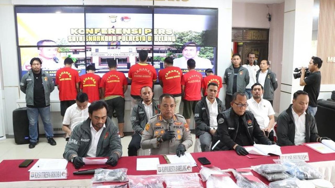 Fakta Mengejutkan: Polresta Barelang Gagalkan Penyelundupan Sabu Batam 1,9 Kg, Selamatkan 56 Ribu Jiwa!