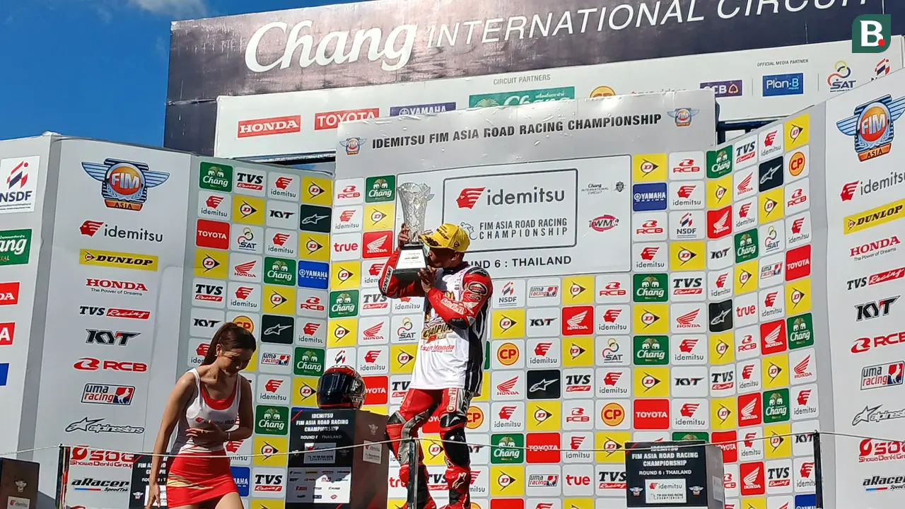 Rheza Danica Ahrens juara AP250 ARRC 2023