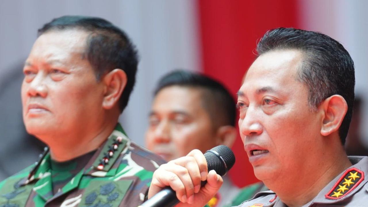 Kapolri dan Panglima TNI Kompak Serukan Pemilu Damai