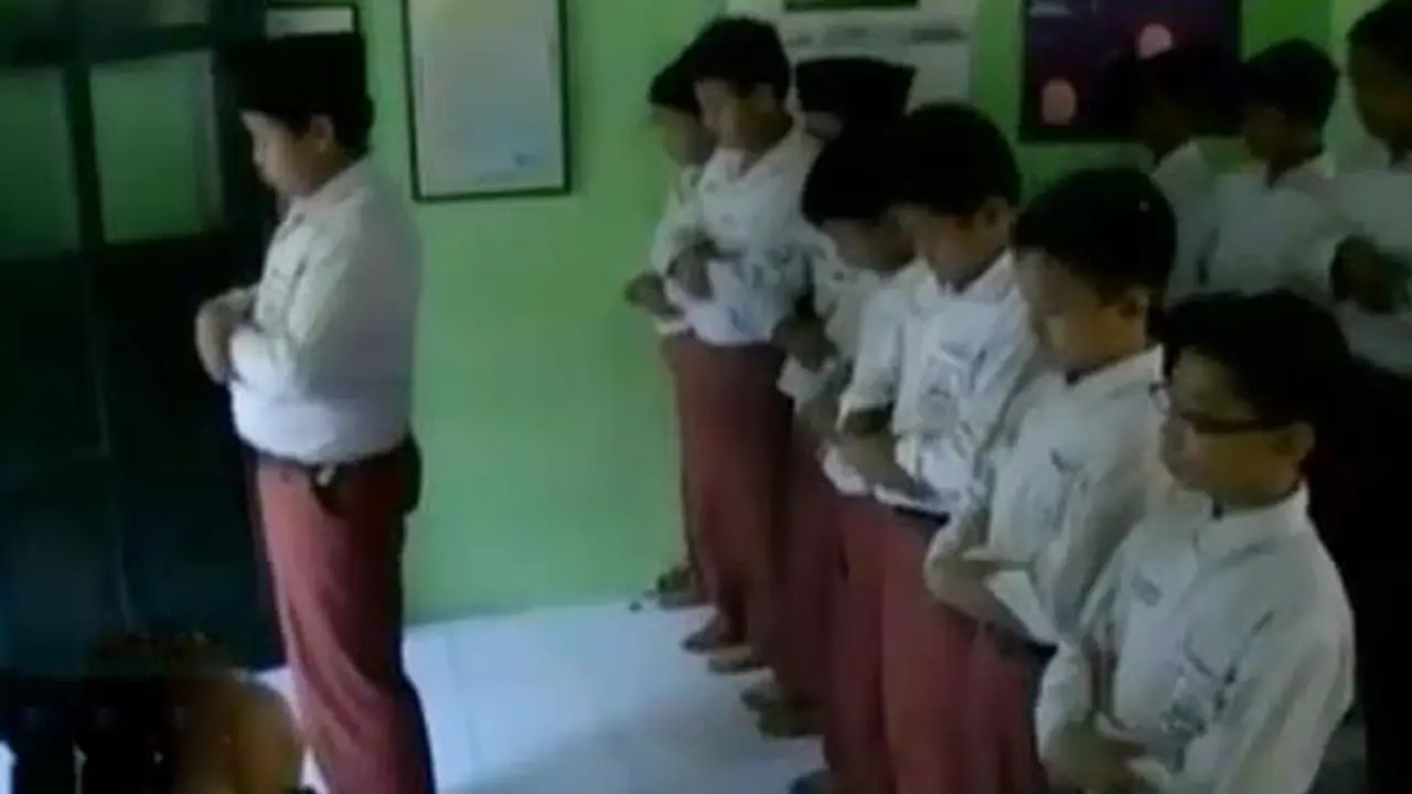 Murid SD di Sleman Gelar Salat Dhuha Jelang UN