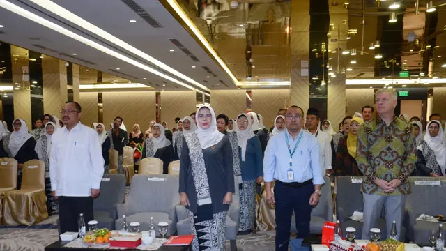 Ulang tahun ke-73 Ikatan Bidan Indonesia (IBI) yang digelar pada 24 Juni 2024 di Novotel Hotel.