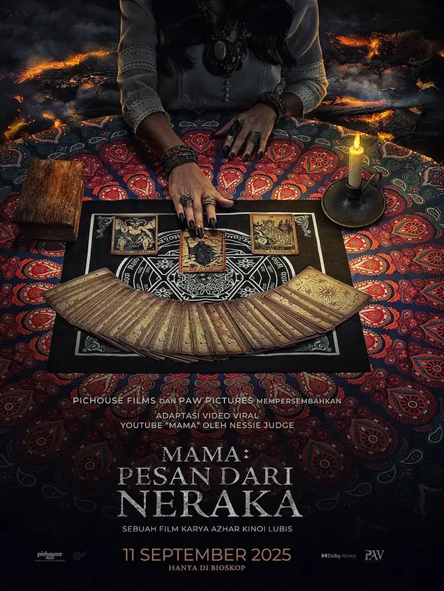 Poster film Mama: Pesan Dari Neraka. (Foto: Dok. MD Pictures)