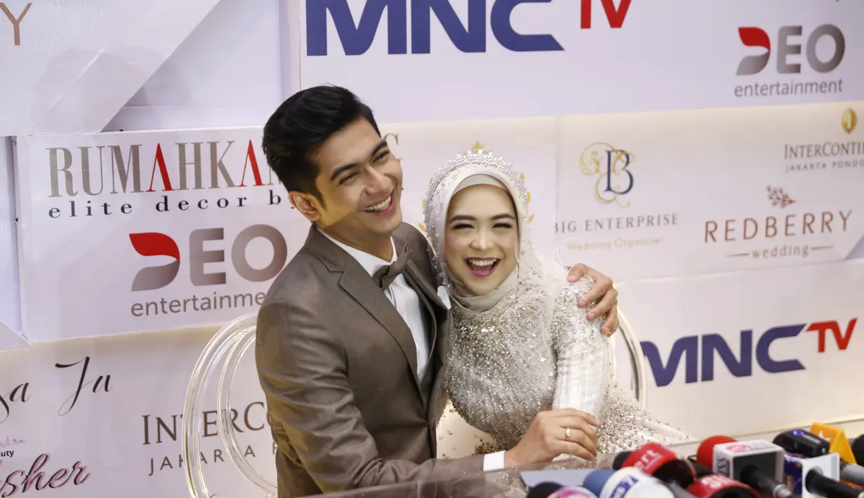 Ria Ricis dan Teuku Ryan (Bayu Herdianto/© KapanLagi.com)