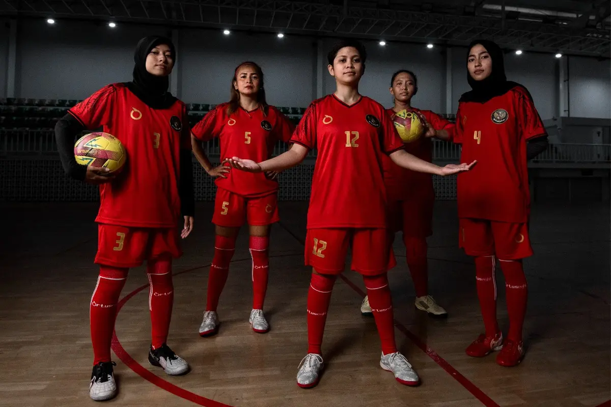 Tim Futsal Tuli Indonesia Sabet Medali Perak di Ajang SEA Deaf 2022