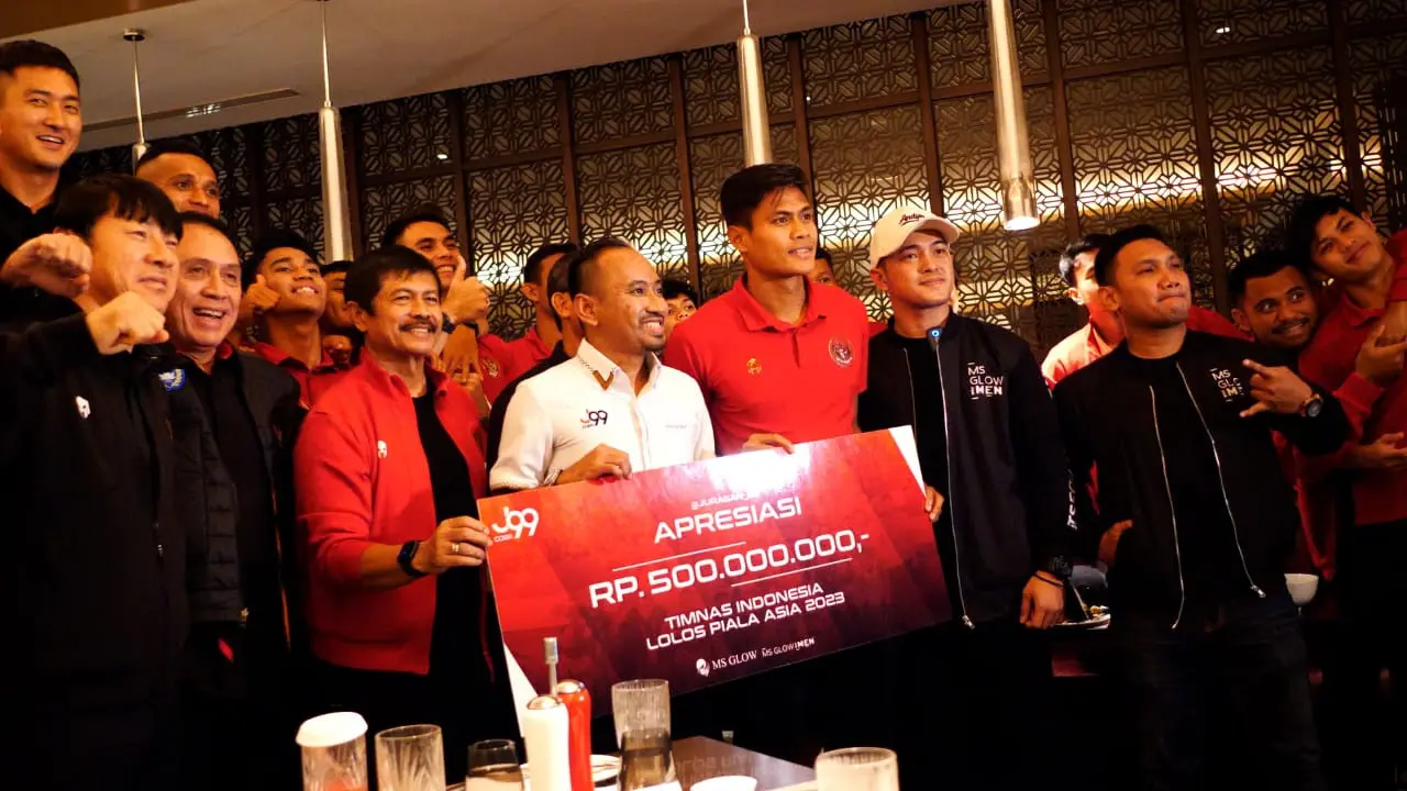 Timnas Indonesia Diguyur Bonus