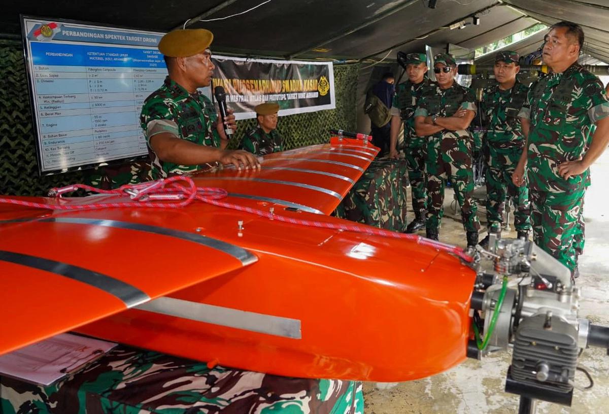 FOTO: Beragam Inovasi Litbanghan TNI AD Diperlihatkan di Menlatpur Kostrad