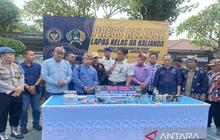 Lapas Kalianda Perketat Pengawasan dengan Razia Gabungan, Jaga Keamanan Warga Binaan