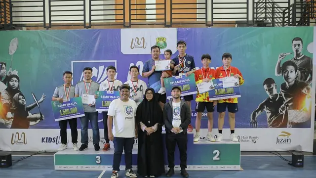 Geliat Bulu Tangkis di Aceh, 197 Atlet Ikut Turnamen Moment Badminton Cup Aceh 2025