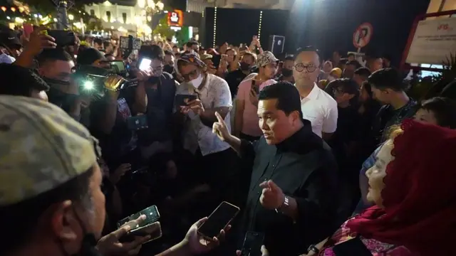 Menteri BUMN Erick Thohir mendorong kerjasama BUMN dan pemda untuk mendongkrak pariwisata. Salah satu yang saat ini ditargetkan Kota Lama Semarang. (Dok Kementerian BUMN)