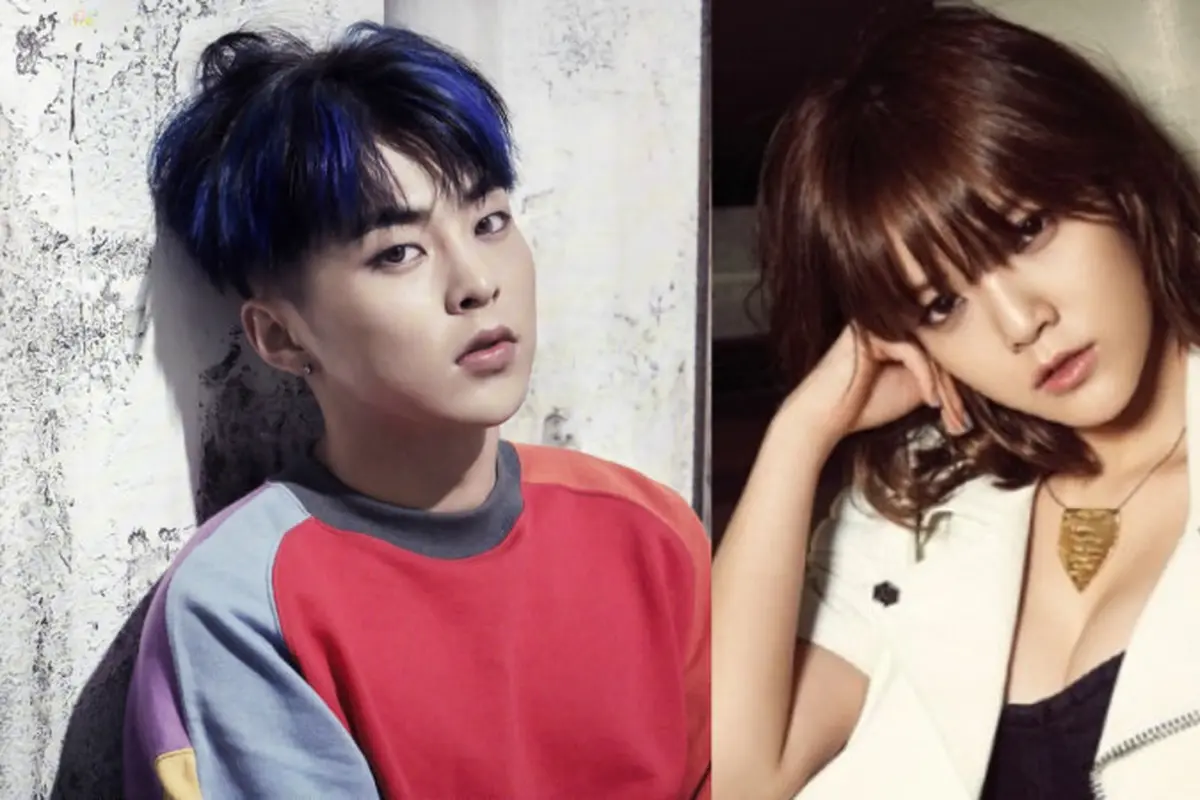 Mesranya Jimin AOA dan Xiumin EXO di Foto Teaser Terbaru