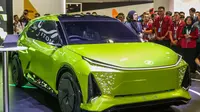 Perodua perkenalkan eMO-II versi prototipe di ajang KLIMS 2024. (Paultan/ Rendy Yansah)
