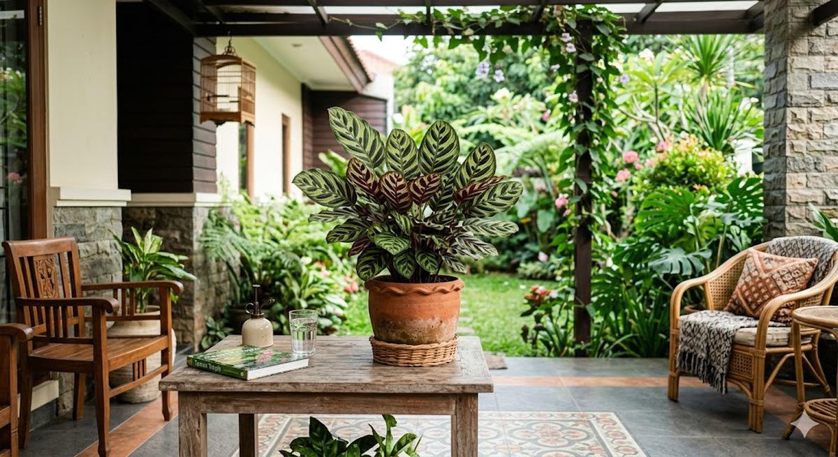 Tanaman Calathea Makoyana