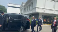 Prabowo Terima Kunjungan Menhan Jepang di Istana Merdeka