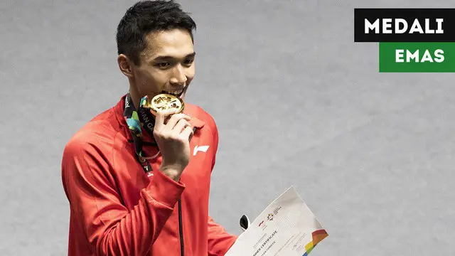 Berita video komentar tunggal putra Indonesia, Jonatan Christie, setelah menang pada partai final dan meraih medali emas Asian Games 2018.