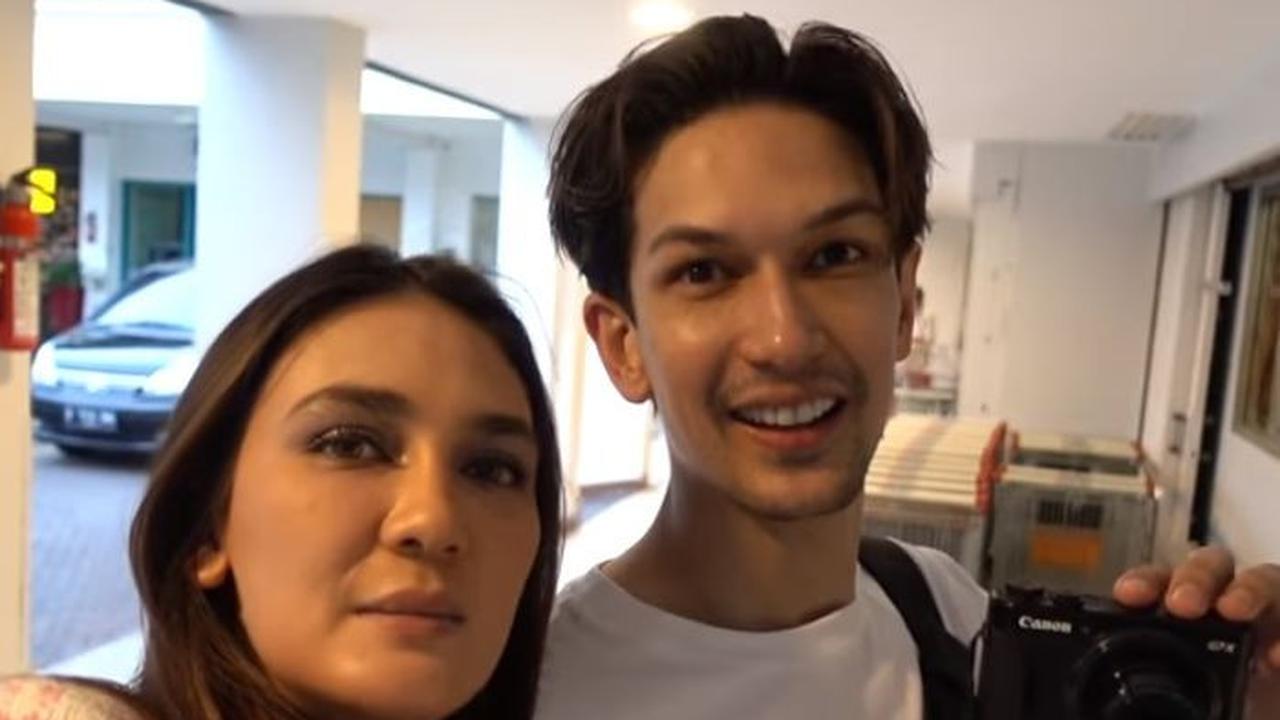 Potret Kebersamaan Luna Maya dan Dimas Beck. (Sumber: YouTube/DimBeck Channel)